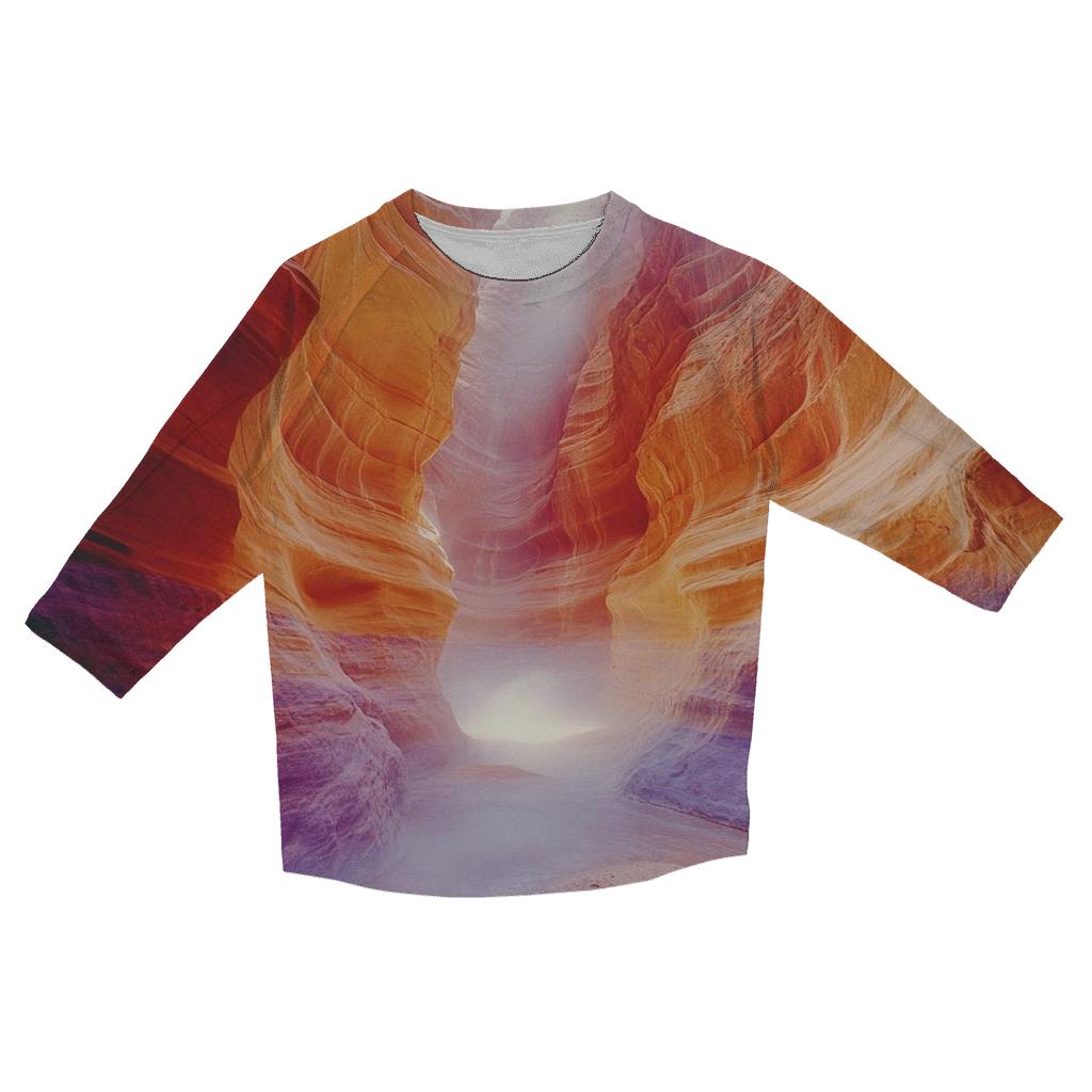 Antelope Canyon Light Beams cotton quarter sleeve shirts