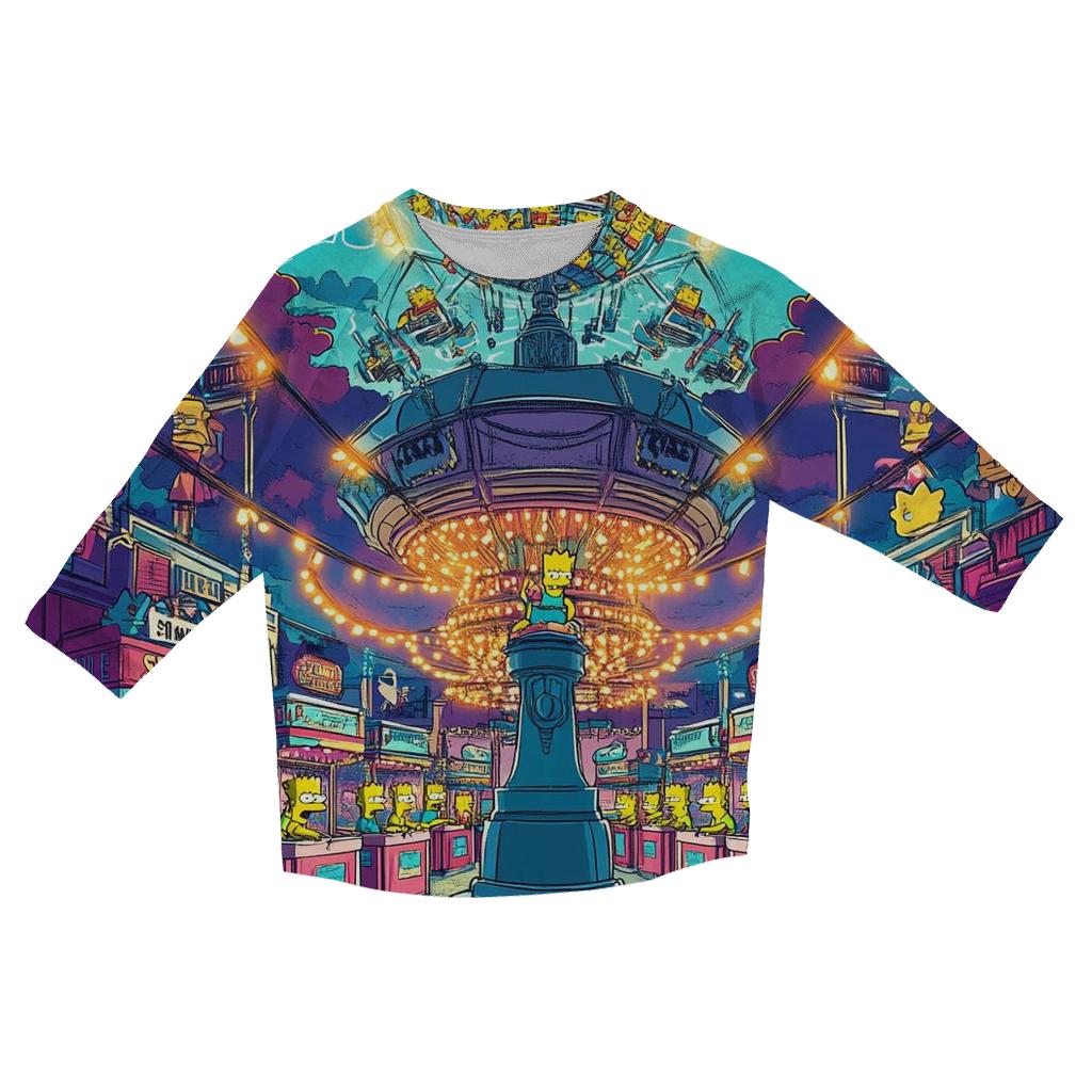 Springfield Carnival Of Clones trendy 3/4 sleeve tops