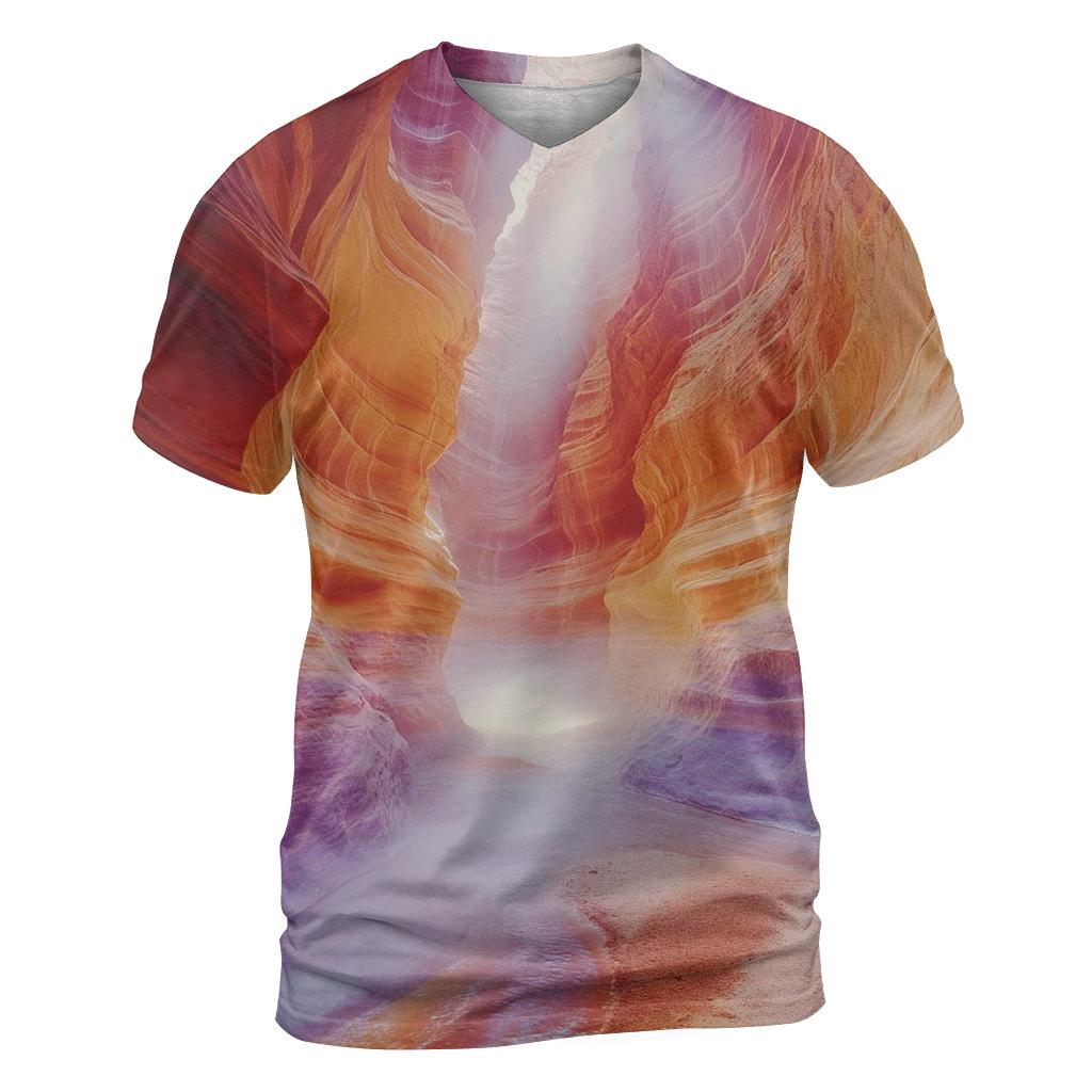 Antelope Canyon Light Beams designer pattern shirts