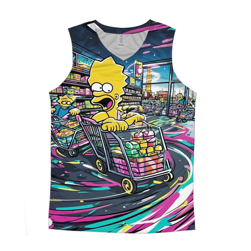Kwik E Mart Midnight Rush designer workout tanks