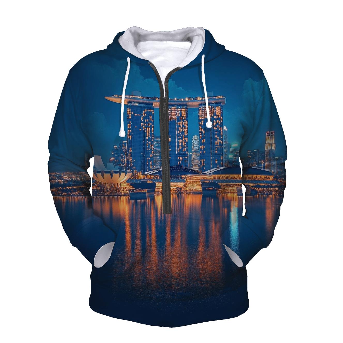 Marina Bay Sands Singapore Skyline hoodie trends