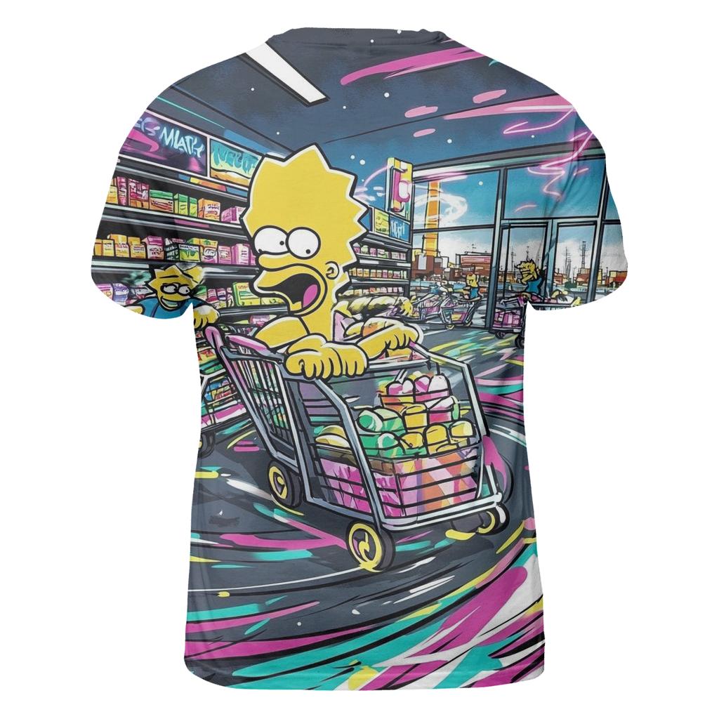 Kwik E Mart Midnight Rush unique graphic print tees