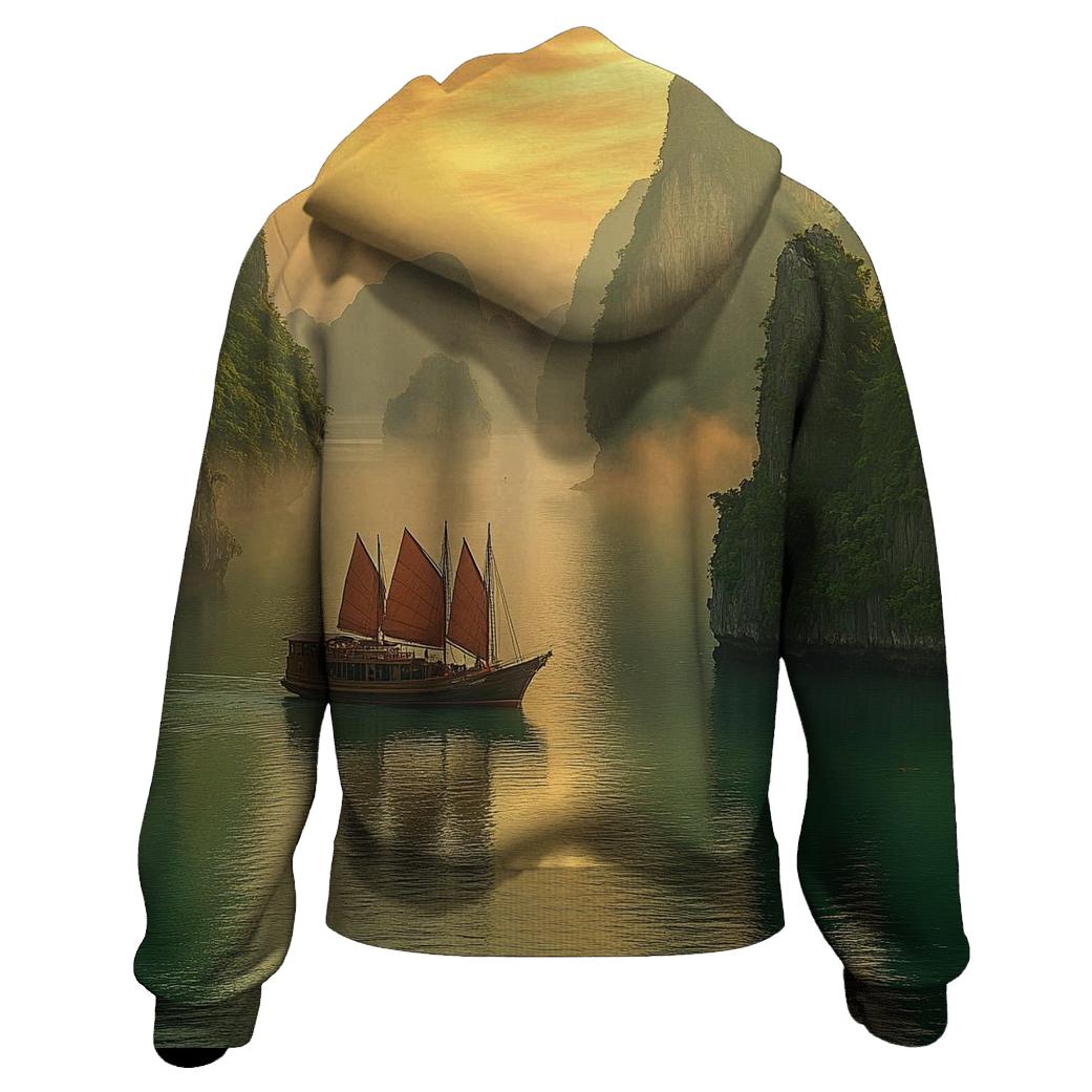 Ha Long Bay Limestone Isles heavyweight hoodies