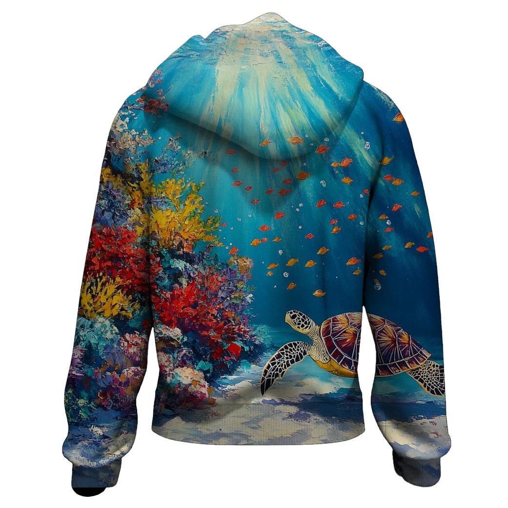 Great Barrier Reef Coral Garden hoodie designs
