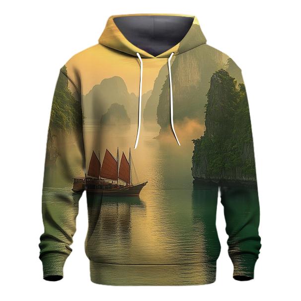 Ha Long Bay Limestone Isles heavyweight hoodies
