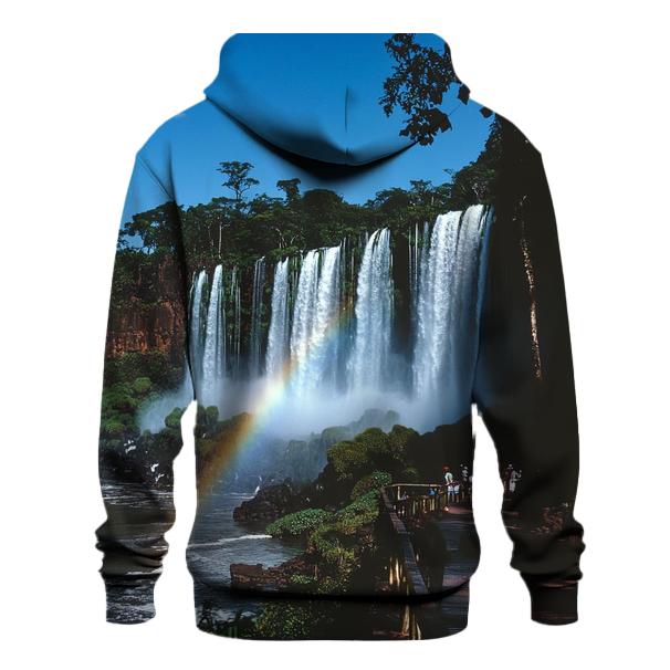 Iguazu Falls Rainbow Mist hoodie designs