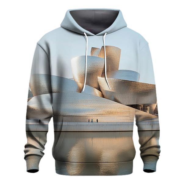 Guggenheim Museum Bilbao Curves pullover hoodies