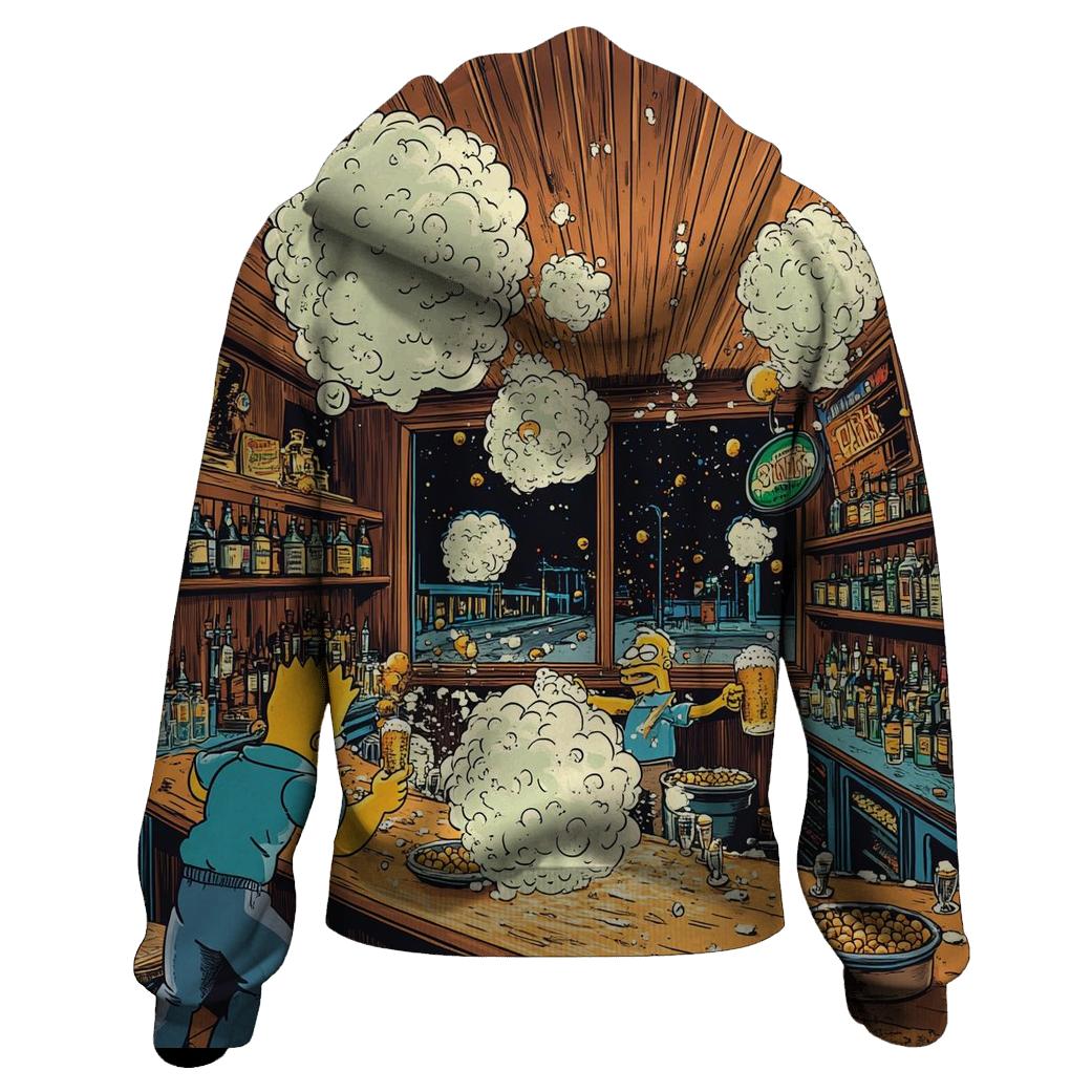 Moes Tavern Bubble Chaos lightweight hoodies