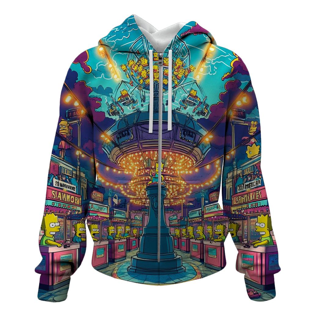 Springfield Carnival Of Clones custom hoodies