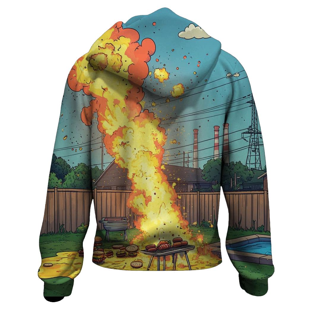 Springfield Backyard Barbecue Inferno pullover hoodies