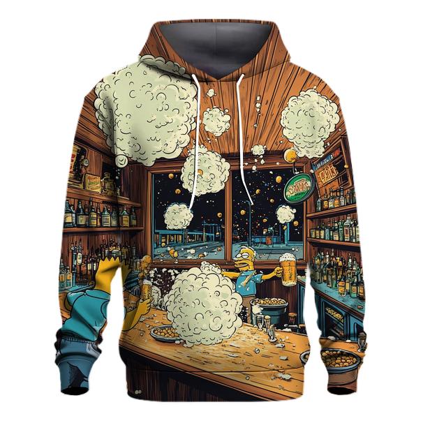 Moes Tavern Bubble Chaos zip-up hoodies