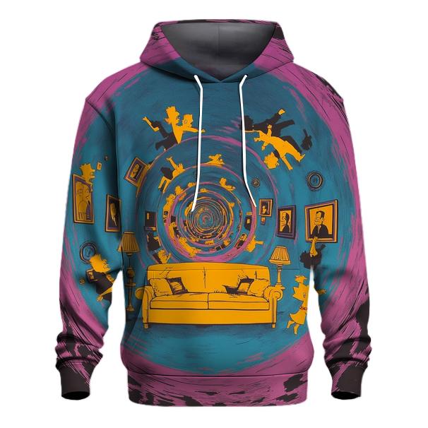 Couch Gag Time Loop Spiral hoodies fashion