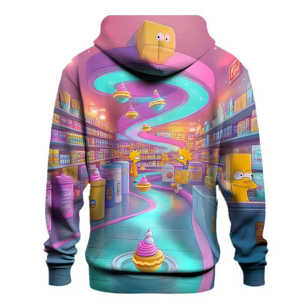 Kwik E Mart Dreamscape Aisles hoodie trends