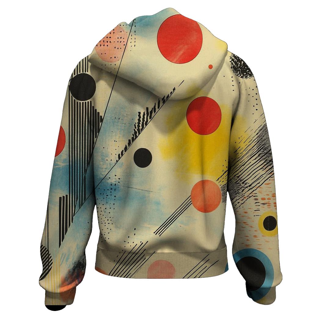Kandinsky Inspired Abstract Weather Patterns hoodie trends
