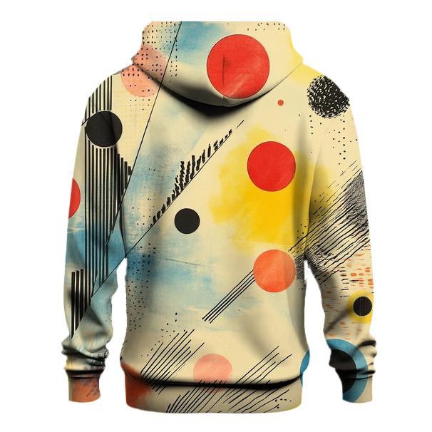 Kandinsky Inspired Abstract Weather Patterns premium hoodies