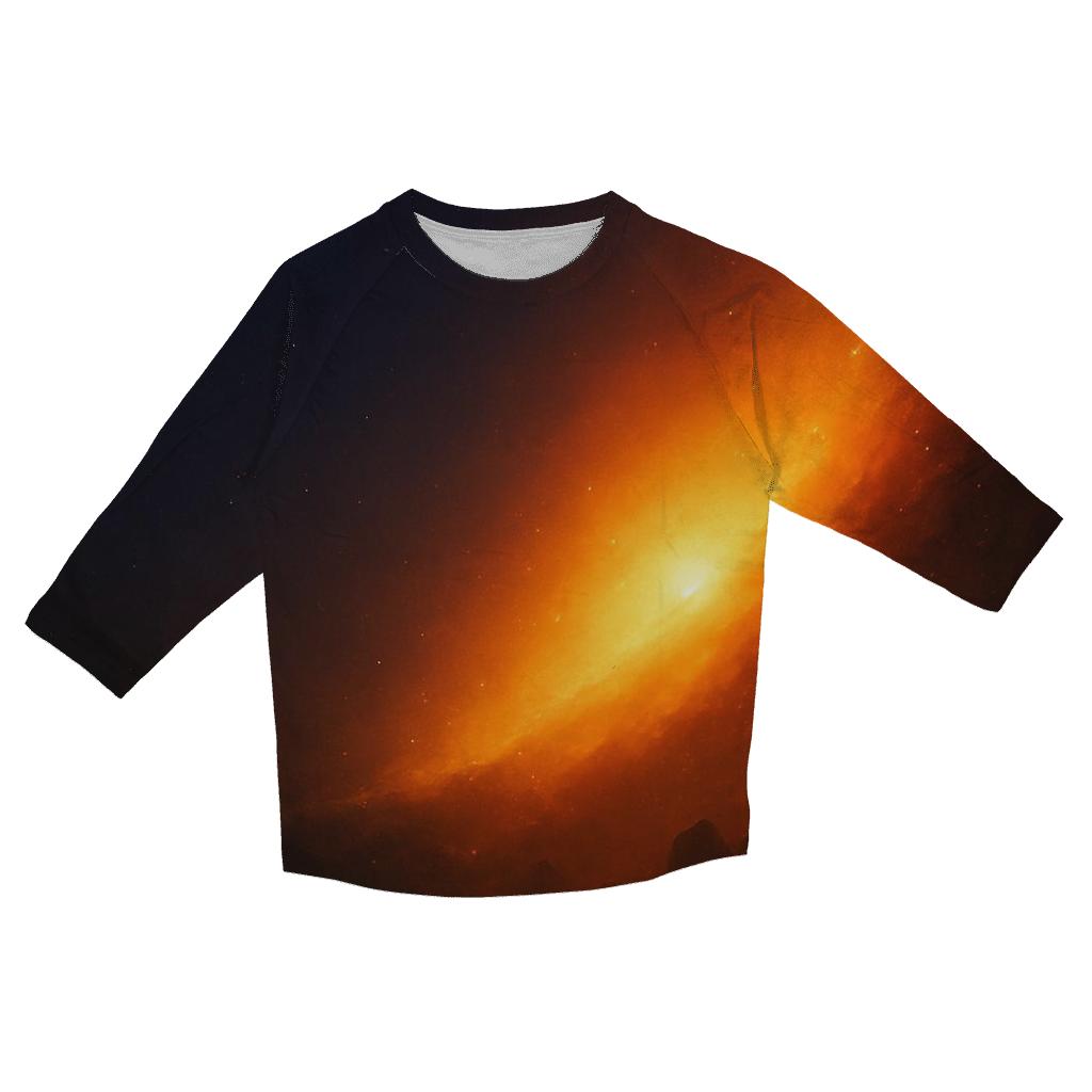 Celestial Ember Drift custom 3/4 sleeve shirts