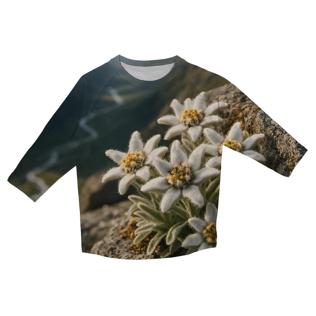 Alpine Edelweiss On The Edge fashion 3/4 sleeve shirts