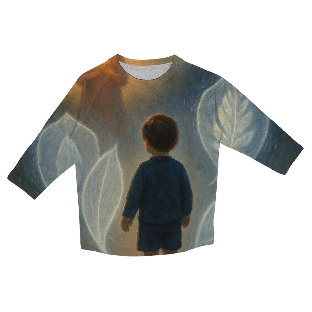 The Quiet Armor Of Her Blessings fashion 3/4 sleeve shirts