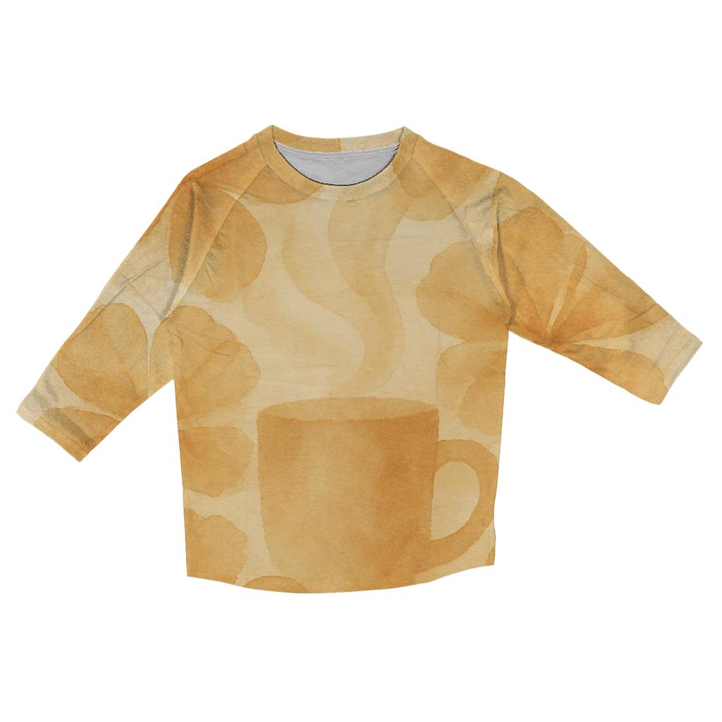 Drifting Filter Petals trendy 3/4 sleeve tops