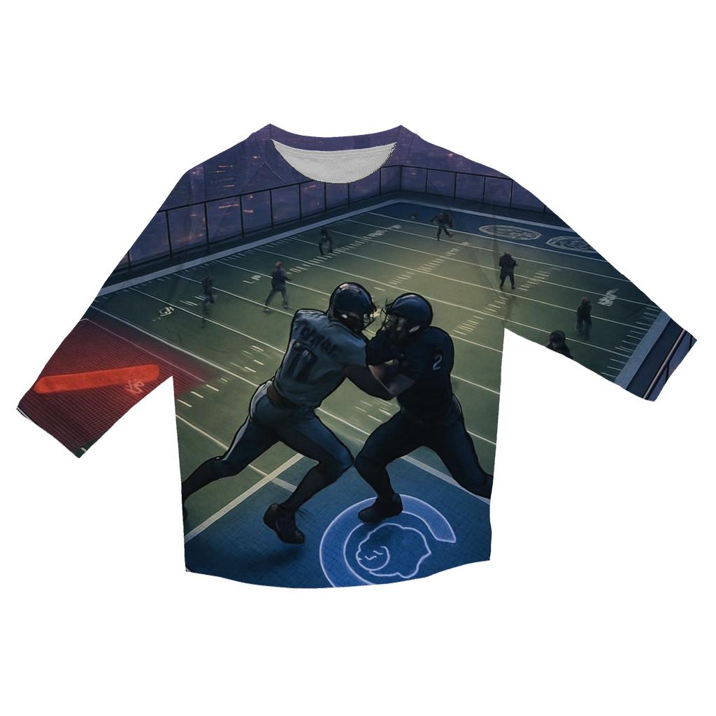 Rooftop Arena Braves Vs Cubs Urban Clash designer 3/4 sleeve blouses
