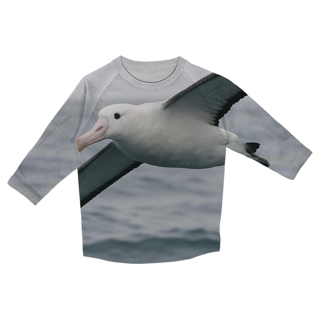 Pelagic Arc Wandering Albatross trendy 3/4 sleeve tops