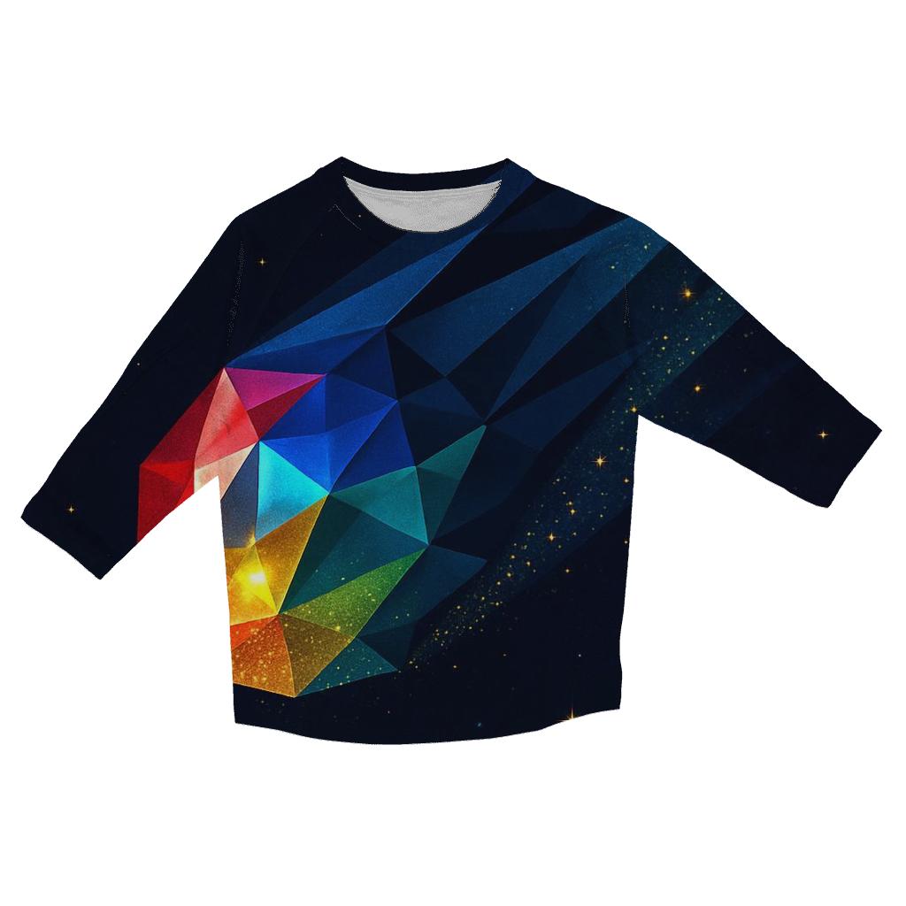Jewel Comet Facet Trail custom 3/4 sleeve shirts