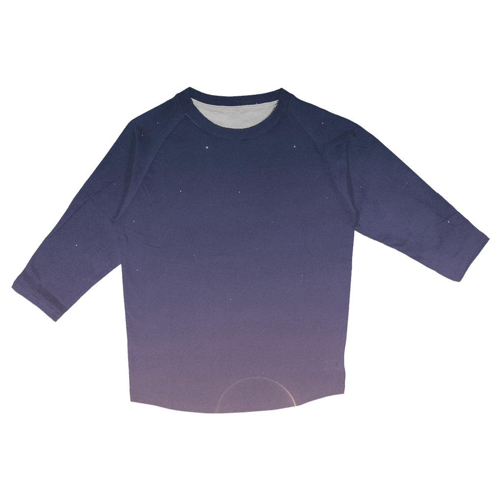 Galactic Dawn Whisper cotton quarter sleeve shirts
