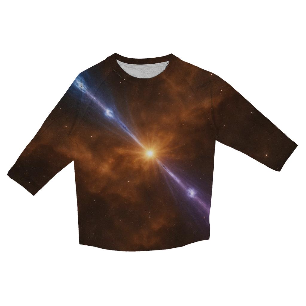 Bipolar Jet Outflow Fans custom 3/4 sleeve shirts