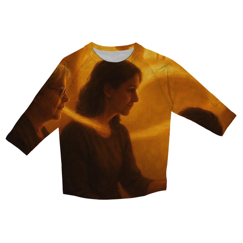 The Bridge Of Her Stories Across Generations personalized 3/4 sleeve tees