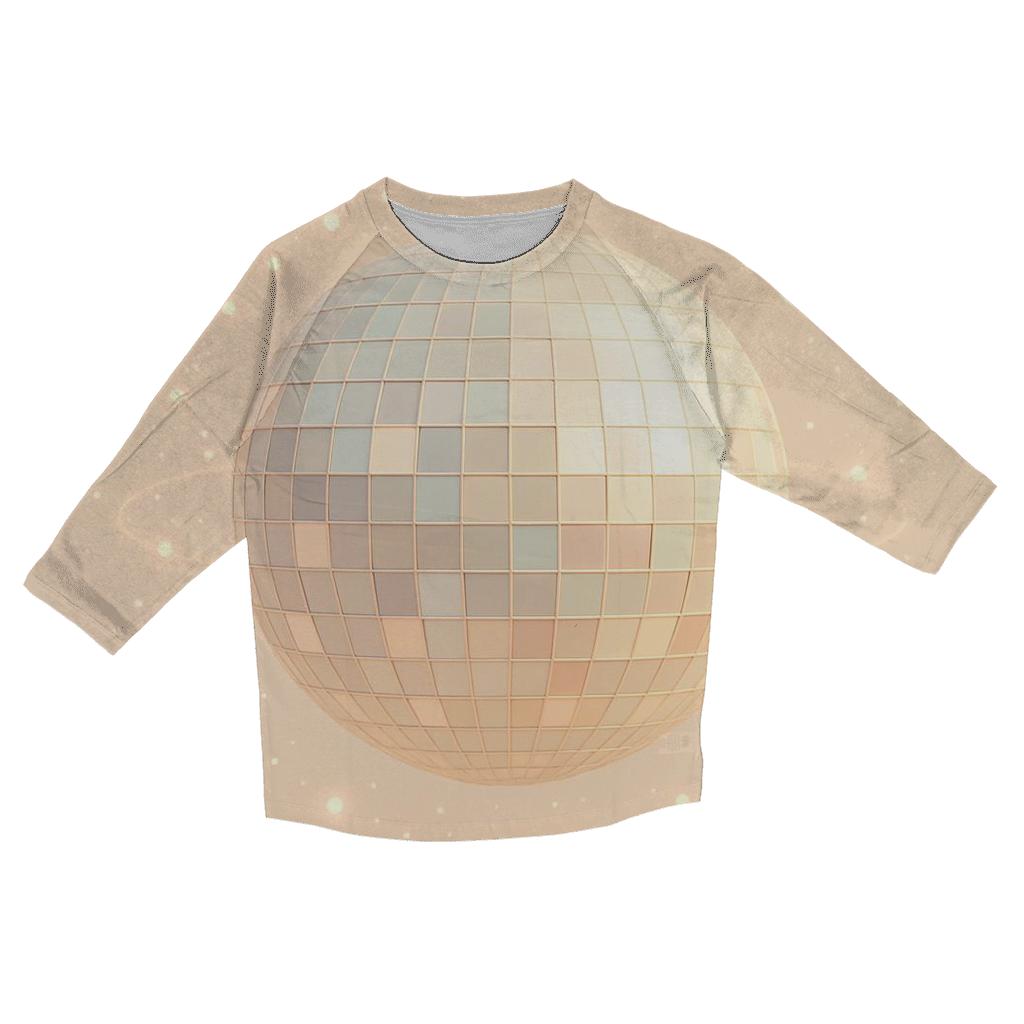 Opaline Disco Orbit Ring personalized 3/4 sleeve tees