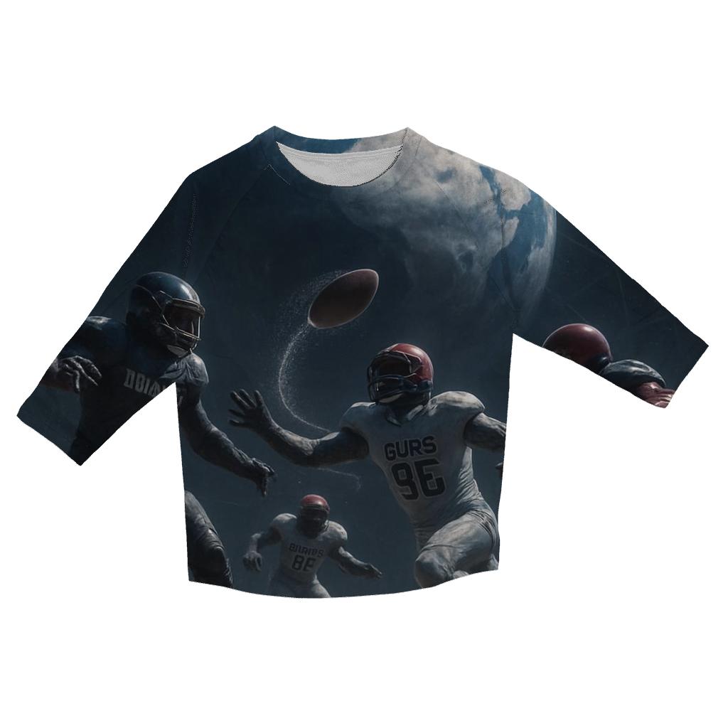 Lunar Dome Braves Vs Cubs Low Gravity Battle personalized 3/4 sleeve tees