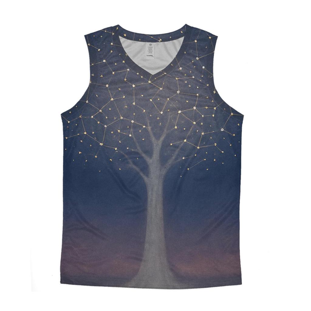 Tree Of Quiet Constellations casual summer tank tops
