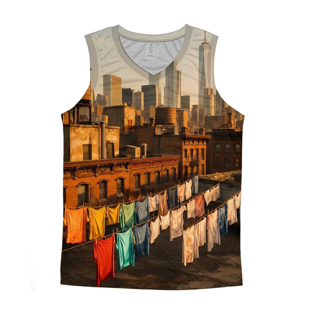 Chinatown Rooftop Laundry And Towers casual summer tank tops