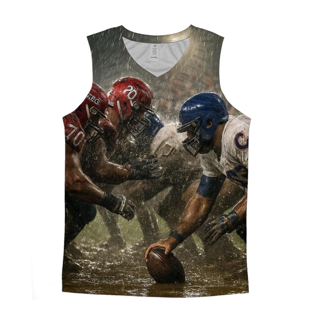 Rain Soaked Rivalry Night Braves And Cubs stylish racerback tanks