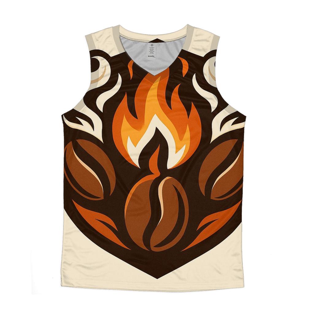 Roast Ember Crest stylish racerback tanks