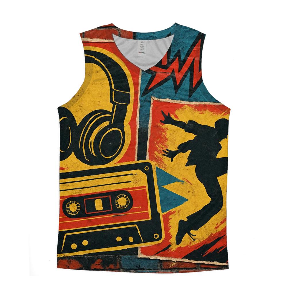 Street Poster Mashup Wall stylish racerback tanks
