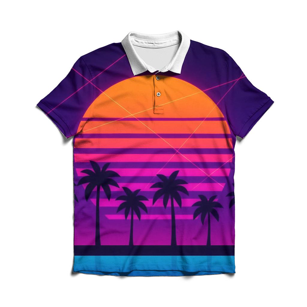 Laser Palm Mirage classic pique polos