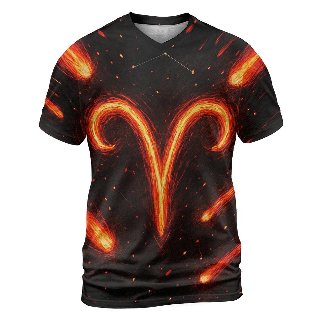 Aries Meteor Trail Sigil unique graphic print tees