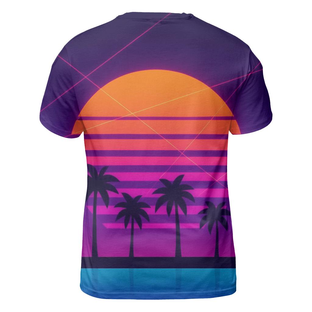 Laser Palm Mirage designer pattern shirts