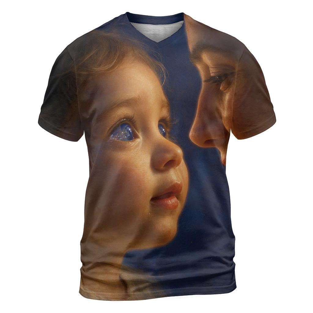Her Eyes The First Safe Universe trendy printed shirt styles