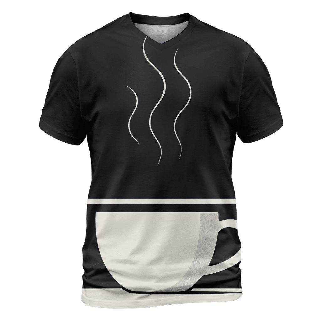 Minimal Crema Horizon statement graphic shirts
