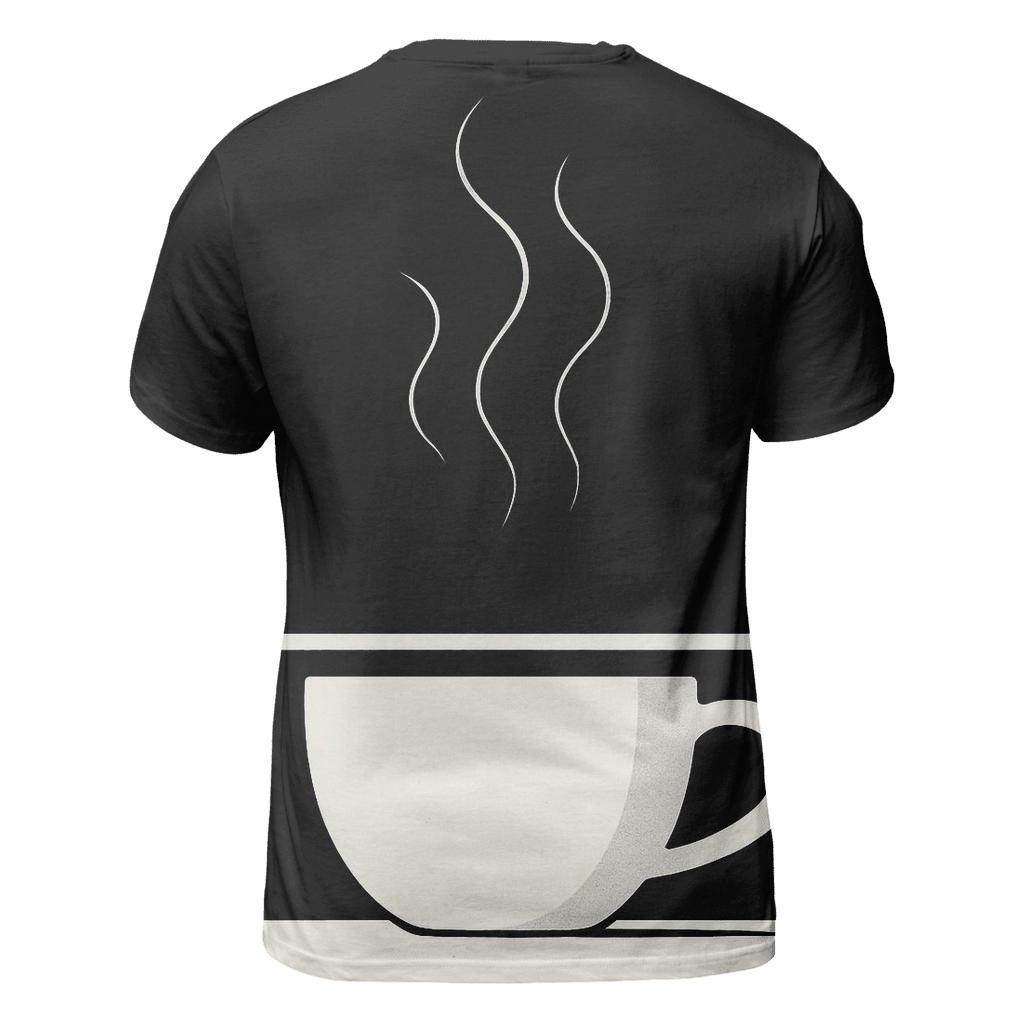 Minimal Crema Horizon statement graphic shirts