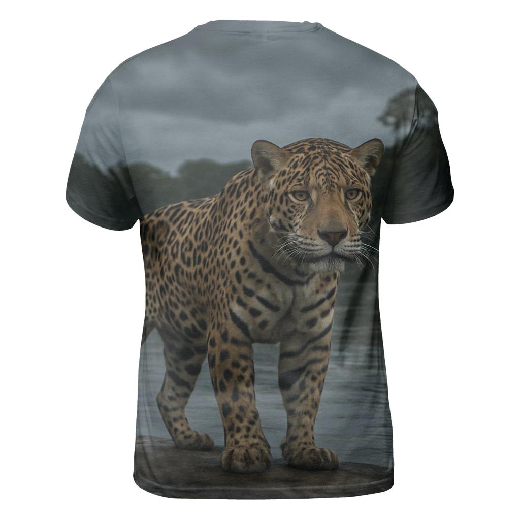 River Stone Watch Jaguar statement graphic shirts