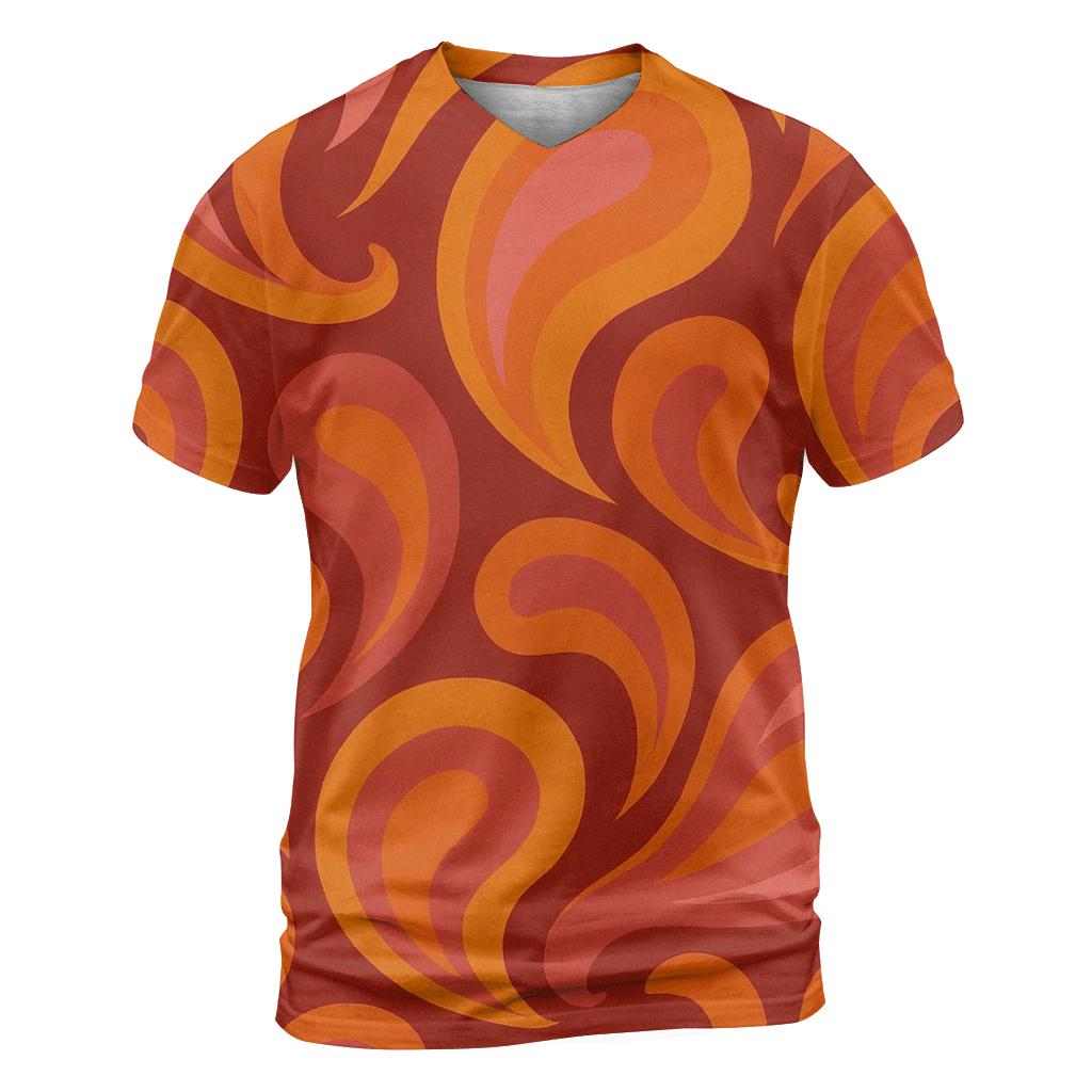 Paisley Dance Floor Swirl custom all-over print shirts