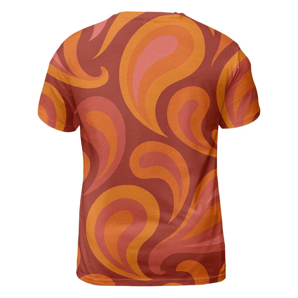 Paisley Dance Floor Swirl custom all-over print shirts