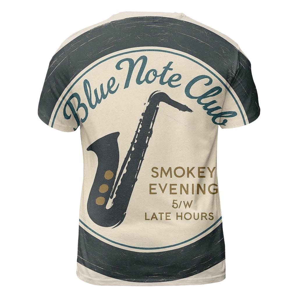 Old Studio Jazz Club Record Label designer pattern shirts