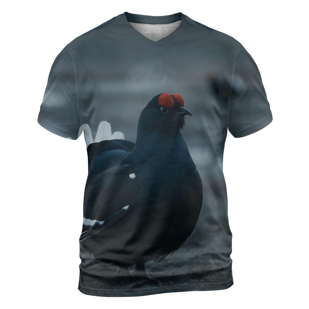 Bog Mirror Black Grouse Lek custom all-over print shirts