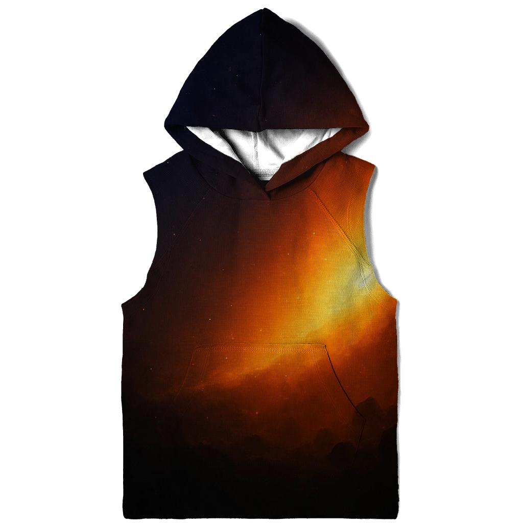 Celestial Ember Drift zip-up hoodies