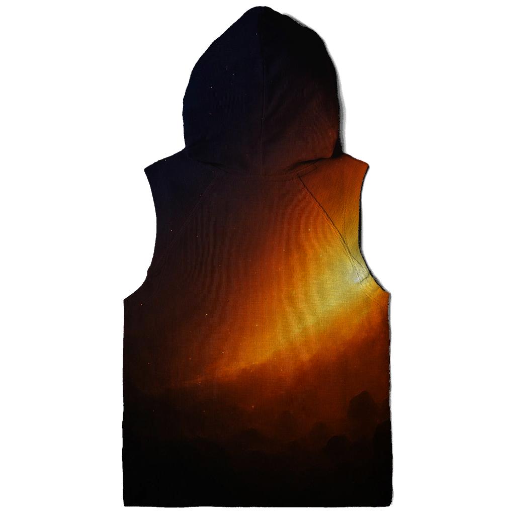 Celestial Ember Drift zip-up hoodies