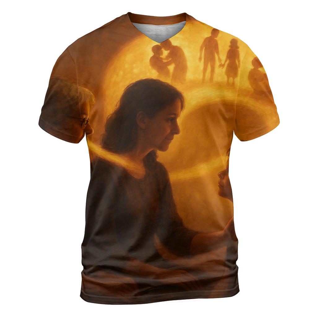 The Bridge Of Her Stories Across Generations statement graphic shirts